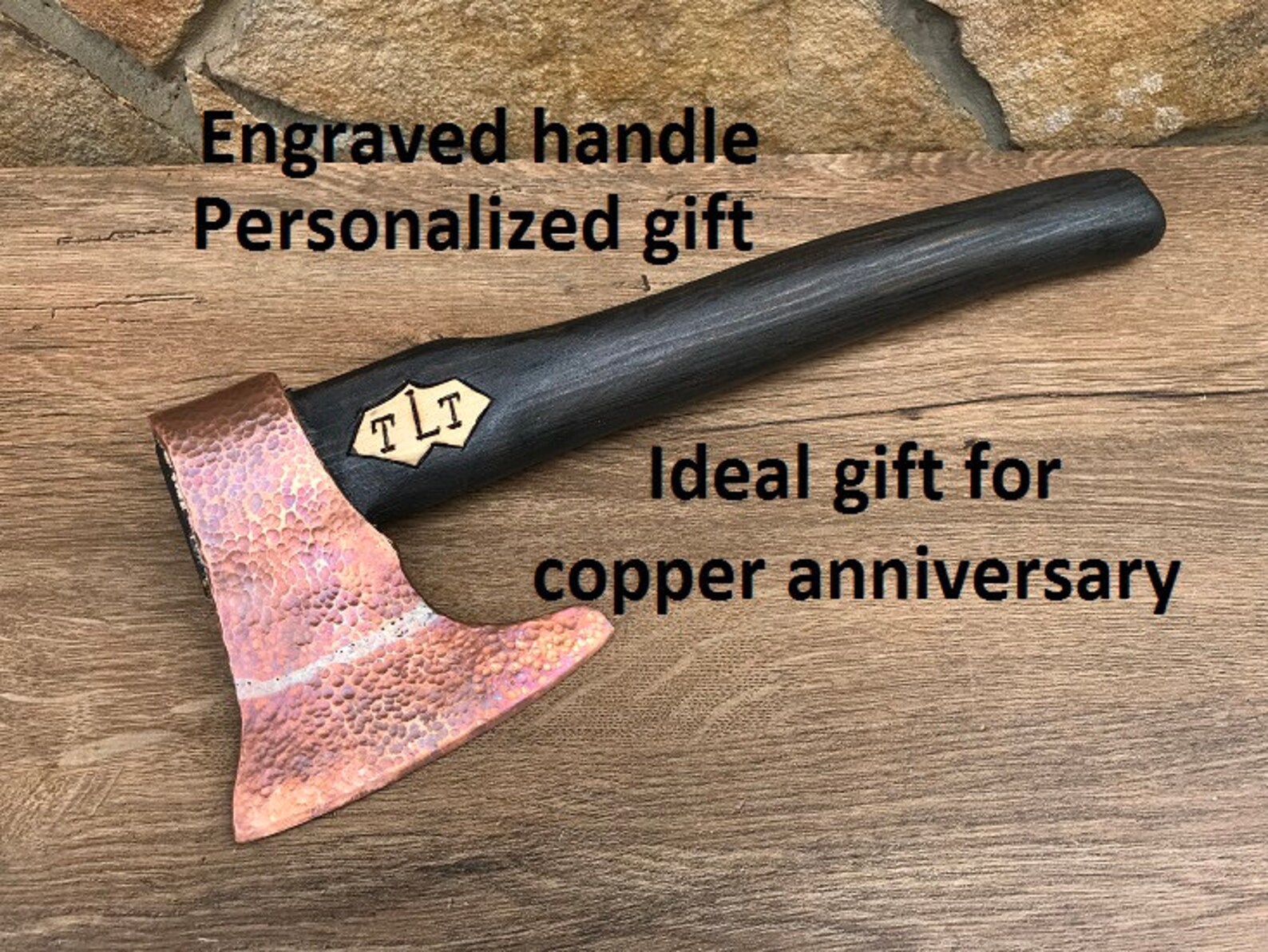 Copper Axe Axe From Copper 7th Anniversary Gift for Him Etsy