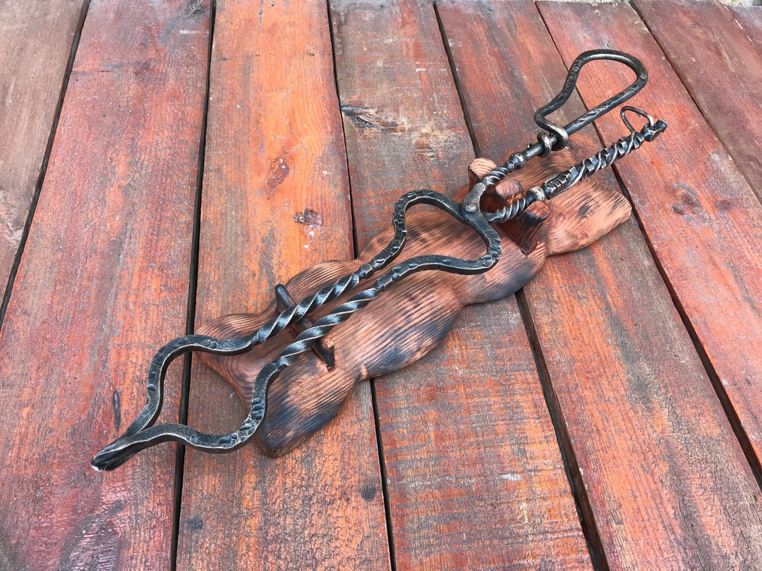 Fireplace Tongs, Tongs, Personalized Gift, Tools, Fireplace Tool Set