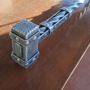 Walking cane, walking stick, cane, hammer, iron gift for men, stick, gift for men, birthday gift, Christmas,Fathers Day,iron gift,steel gift