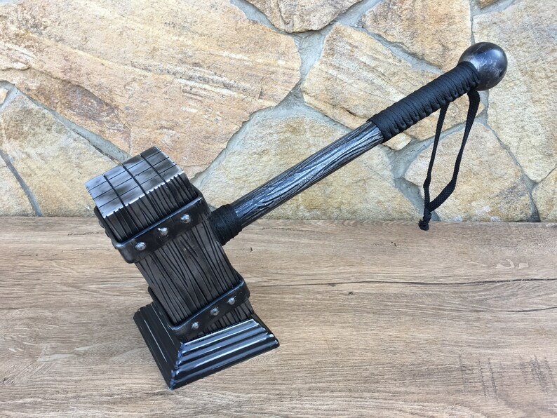 Hammer, unique hammer, viking tools, home decor, Christmas gift, viking hammer, mens gift, iron gift for him, military gift, iron gifts image 7