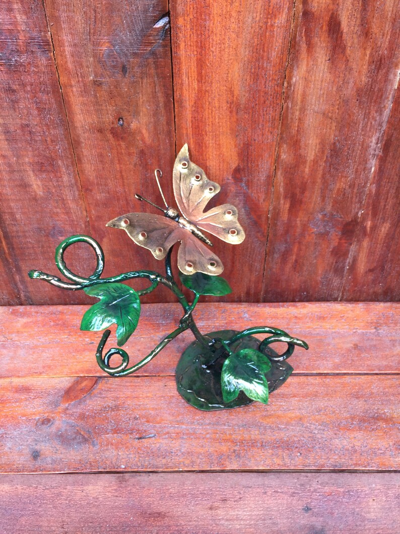 Hand Butterfly Iron Gift Engraved Gift Iron Etsy