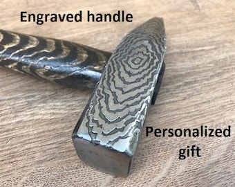 Hammer, personalisierter Hammer, maßgeschneiderter Hammer, Vatertagsgeschenk, Geschenk für Papa, Handwerkerwerkzeug, Handwerkergeschenk, Eisenjubiläumsgeschenk, Werkzeug