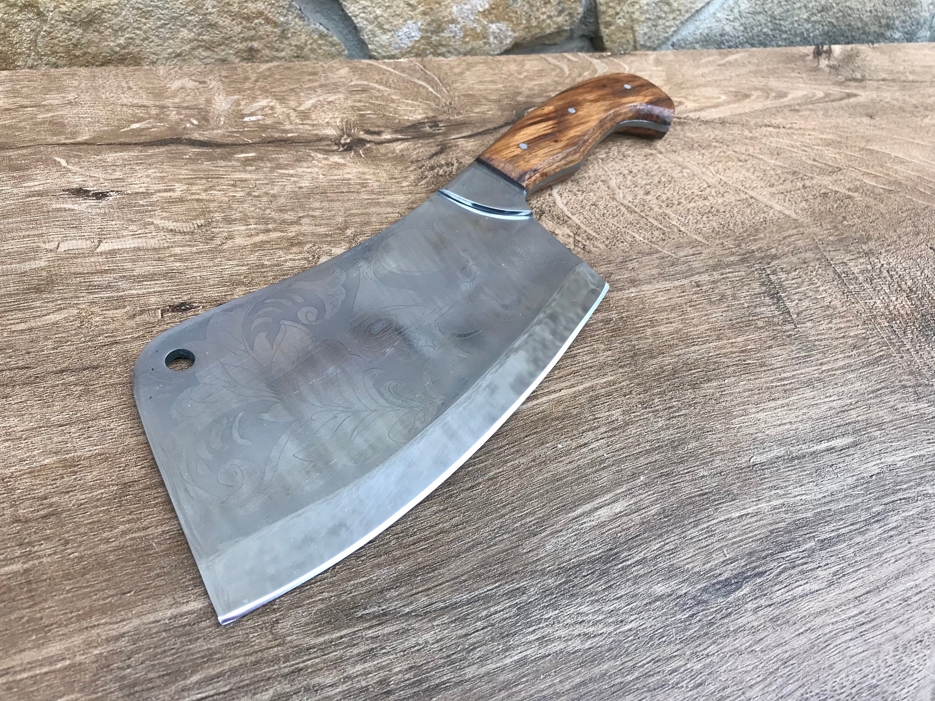 Classic Meat Cleaver 9 Handmade German Steel – Grillworks