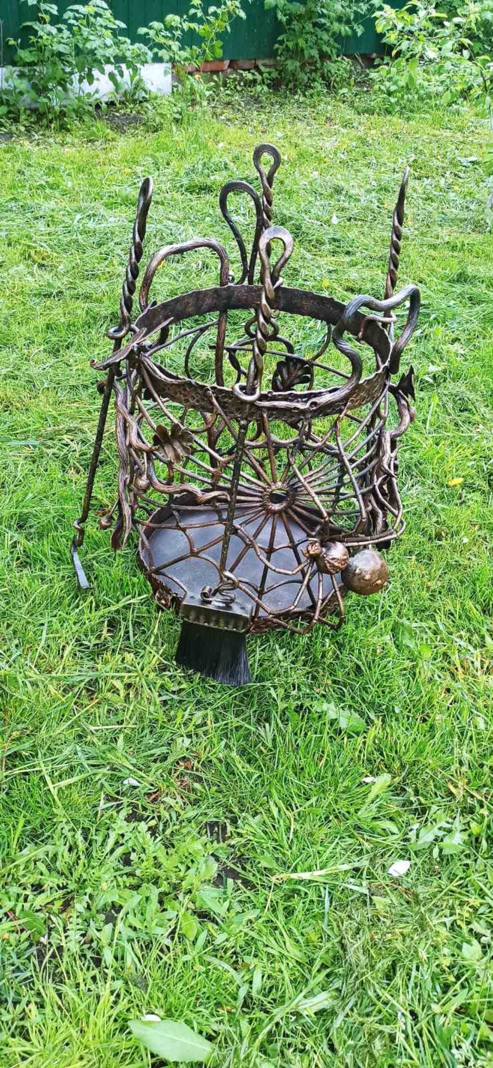 Firewood Holder Log Basket Firewood Basket Spider Mens Etsy