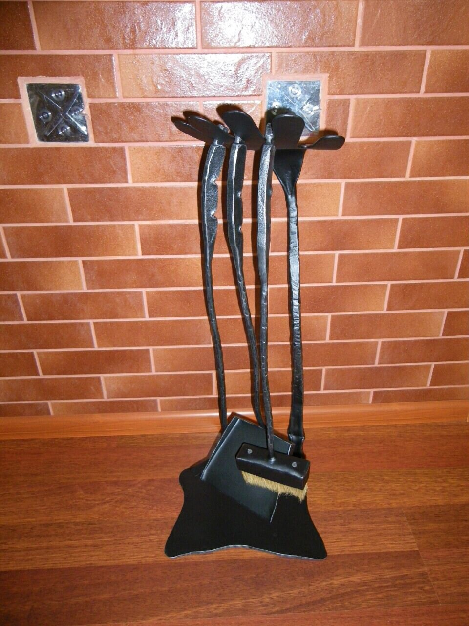 Fireplace Tool Set Firewood Holder Fireplace Accessories Etsy UK