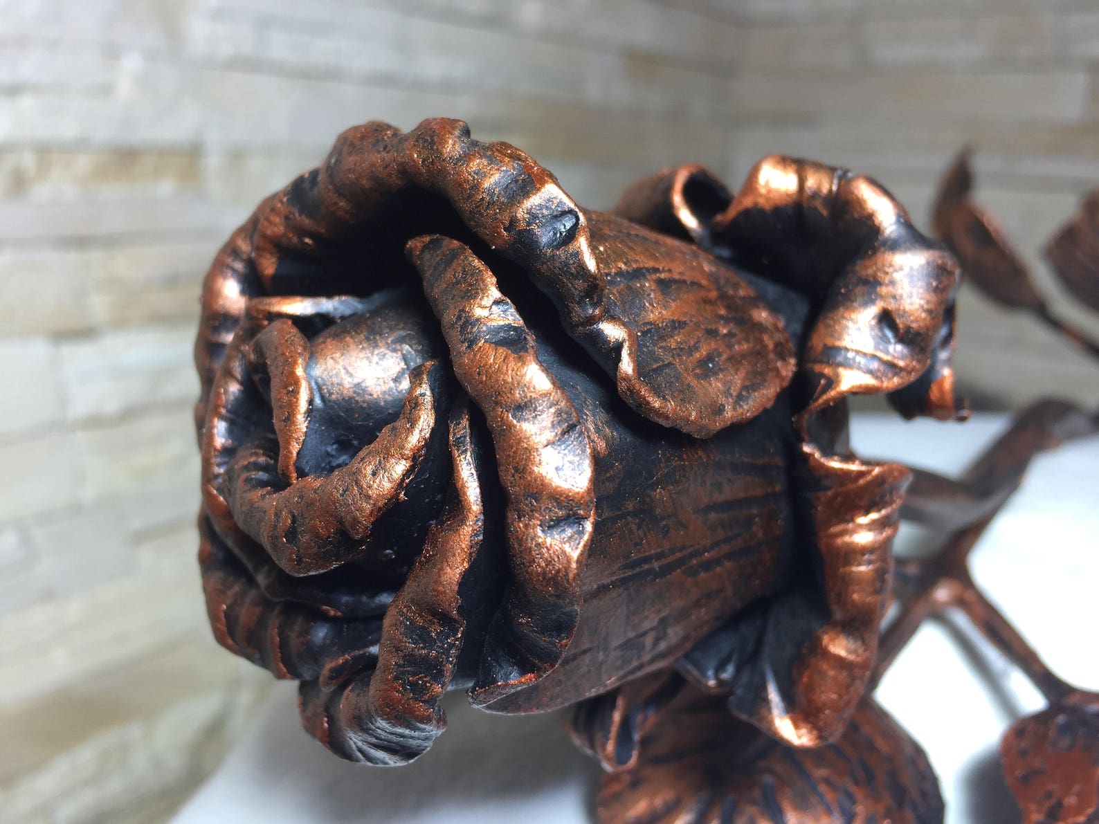 Wrought Iron Rose Anniversary Gift Valentine's Day Gift Etsy