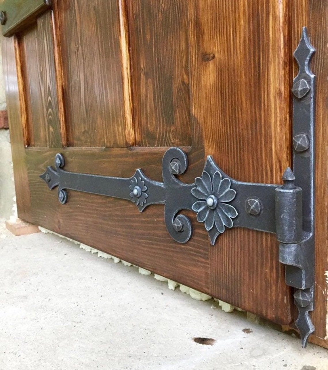 Gate Hinges Medieval Door Hinge Middle Ages Shutter Hinge Etsy