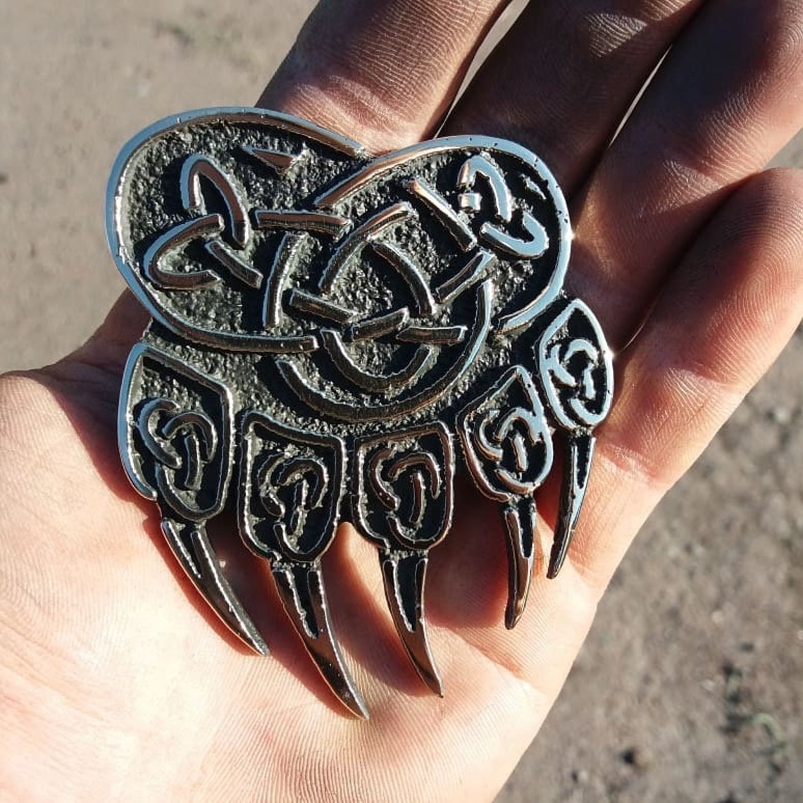 Buckle Celtic belt buckle engraved buckle Celtic buckle Etsy