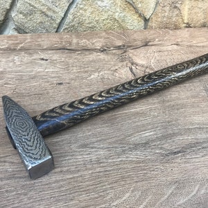 Hammer, personalisierter Hammer, maßgeschneiderter Hammer, Vatertagsgeschenk, Geschenk für Papa, Handwerkerwerkzeug, Handwerkergeschenk, Eisenjubiläumsgeschenk, Werkzeug Bild 10