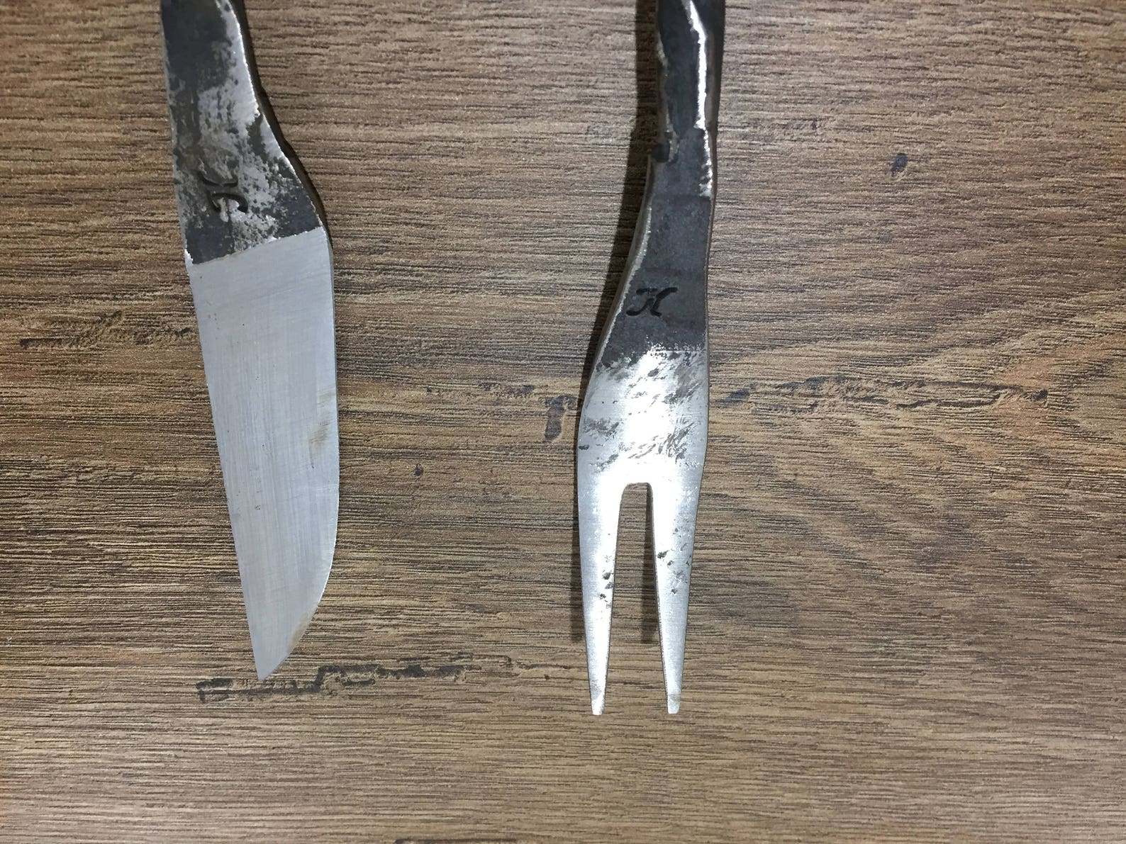 Medieval Cutlery Set Viking Cutlery Middle Age Cutlery Hand Etsy