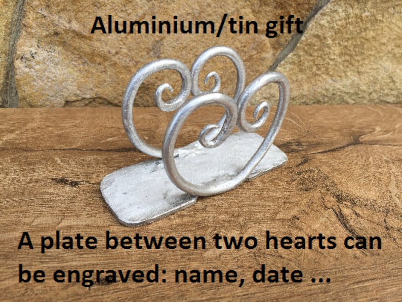 Aluminium Anniversary Aluminium Gift Wedding Gift Tenth Etsy