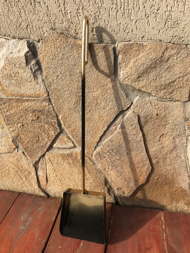 Fire Shovel Fireplace Shovel Ash Shovel Wrought Iron Etsy