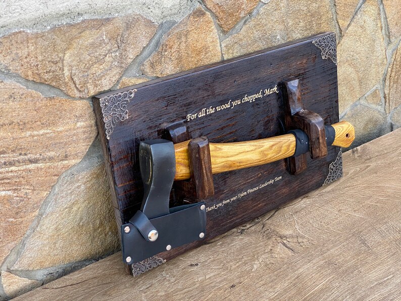 Wall Hanging Axe Viking Axe Manly Gifts Tomahawk Medieval Etsy