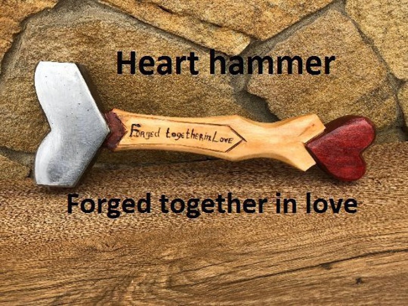 Heart hammer hammer engagement gift love gift gift for Etsy