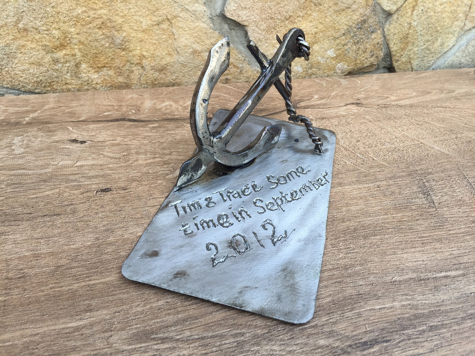 6th Wedding Anniversary Gift for Him Iron Anniversary Gift Etsy