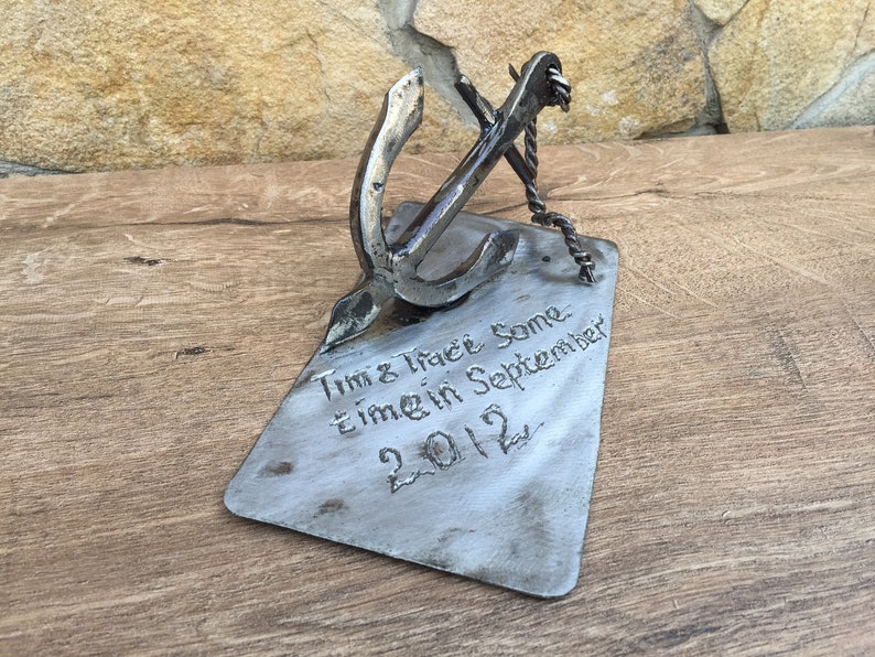 6th wedding anniversary gift for him iron anniversary gift