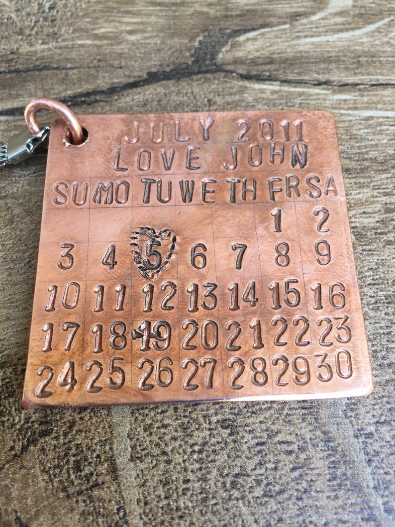 Copper Gift Copper Anniversary Copper 7th Anniversary 7 Etsy
