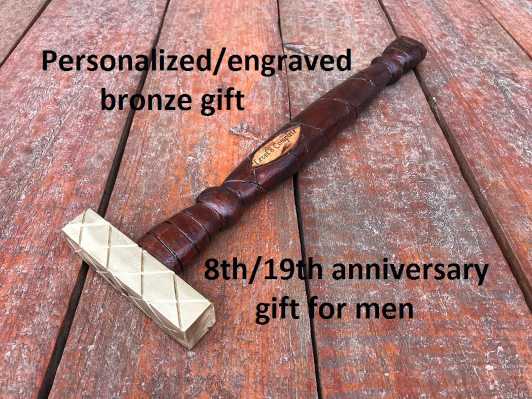 Bronze Hammer, Bronze Anniversary Gifts for Men,bronze Tool,8th