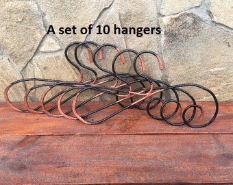 Set of 10 hangers, clothes hanger, hangers for clothes, clothes hangers, storage hangers,closet hangers,hangers set,coat hanger,dress hanger