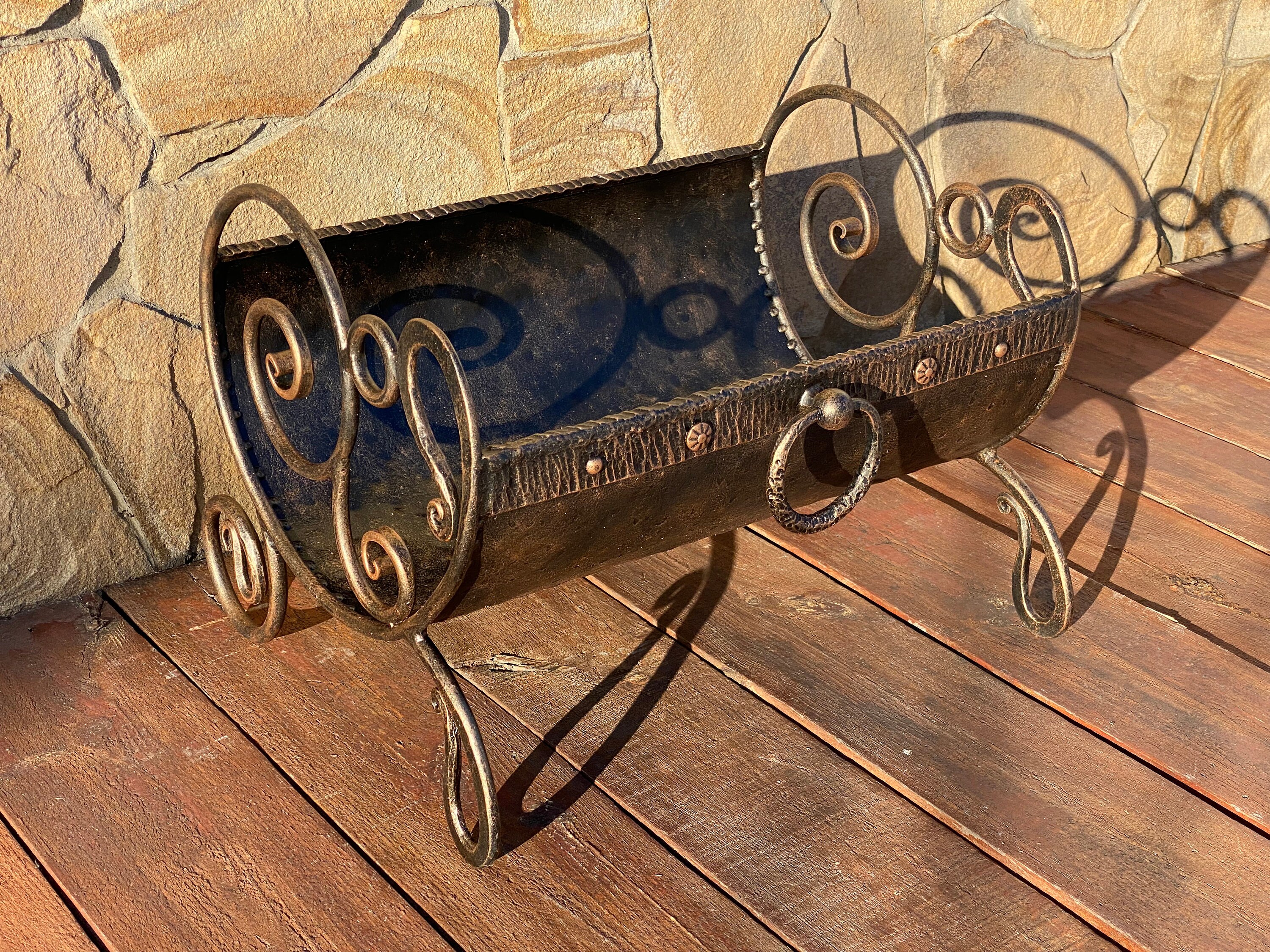 Fireplace Log Holder Fireplace Log Rack Medieval Tools - Etsy Canada