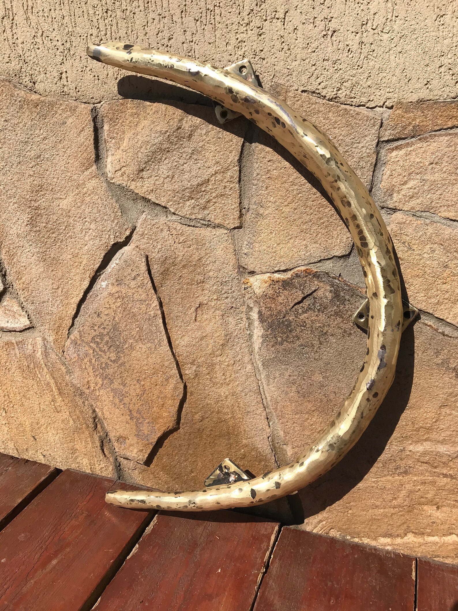 Bronze Door Pull French Doors Door Handle Bronze Gift Etsy