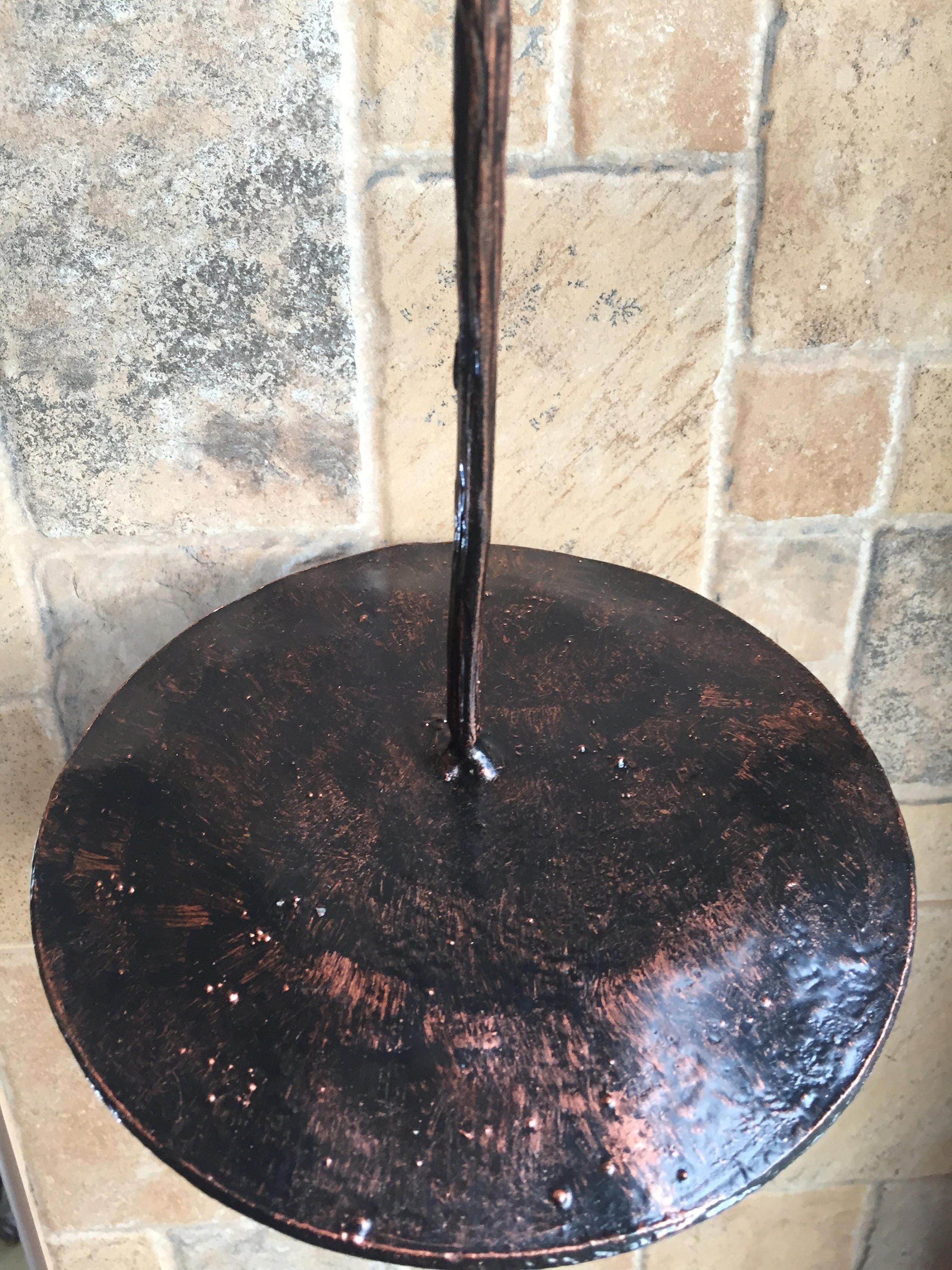 Wrought Iron Rose Anniversary Gift for Her Iron Anniversary Etsy