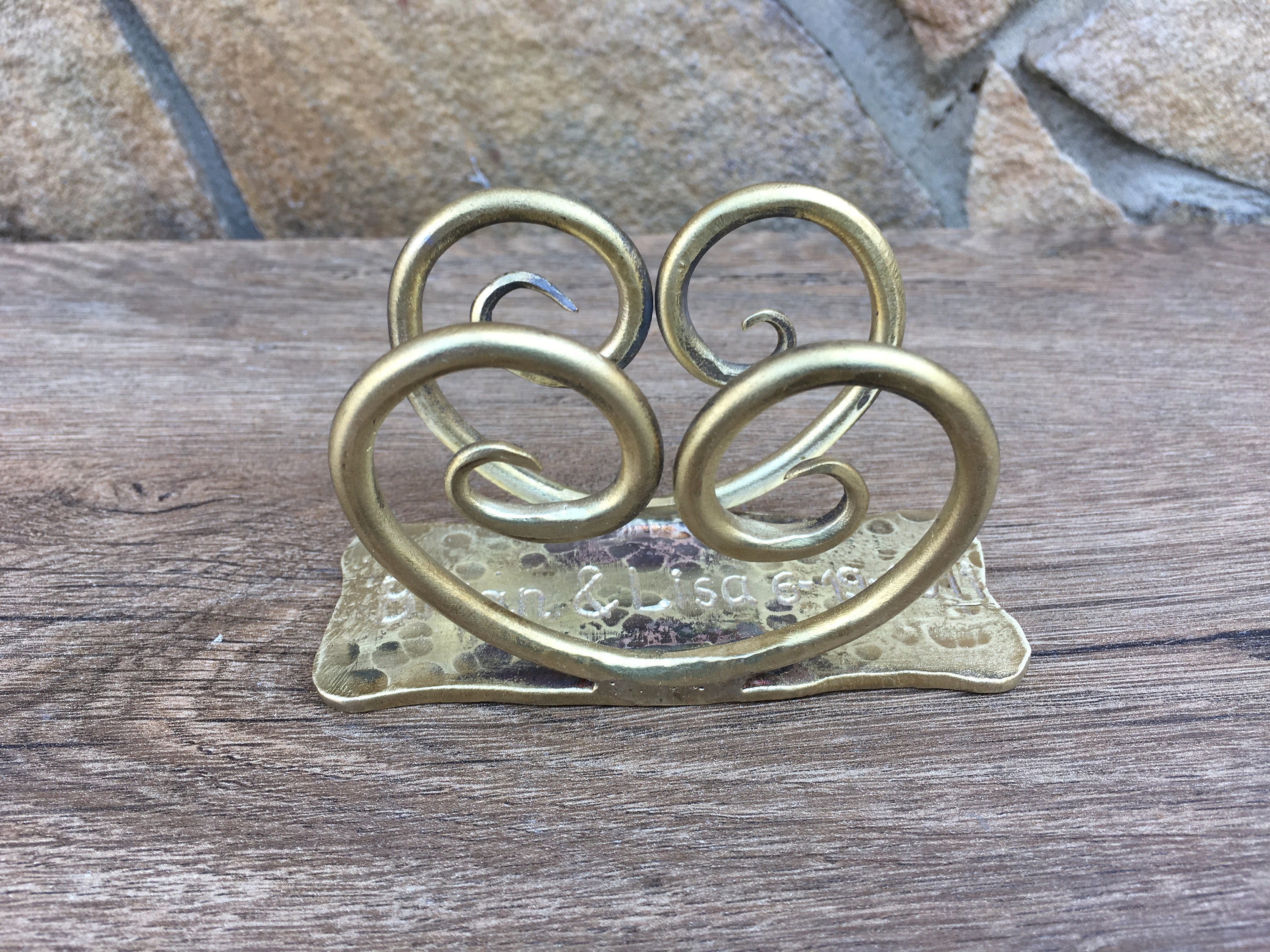 8th anniversary gift bronze gifts personalized bronze gift Etsy