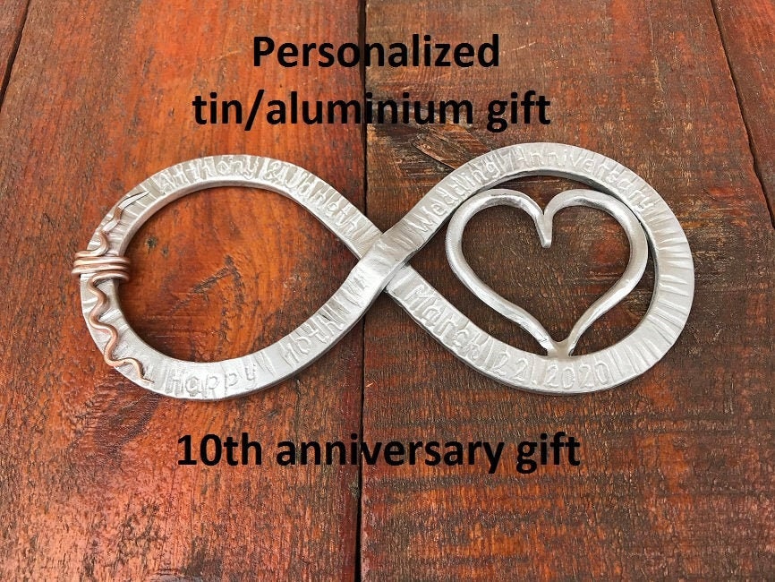 10th Anniversary, 10 Year Anniversary, Tin Anniversary, 10 Years