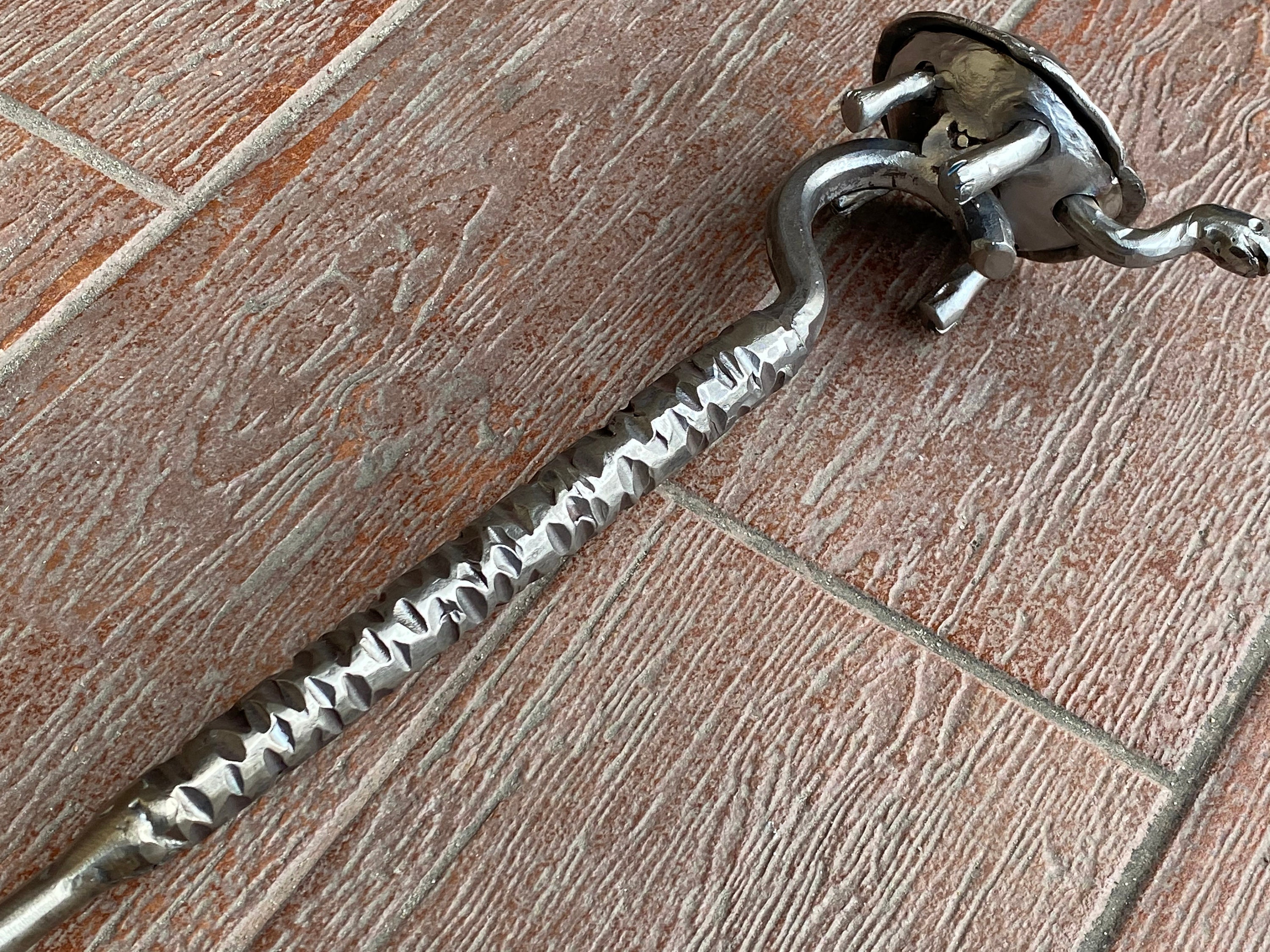 Stainless Steel Fire Poker Personalized Fire Poker Fire Etsy UK