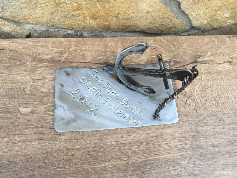 6th wedding anniversary gift for him iron anniversary gift