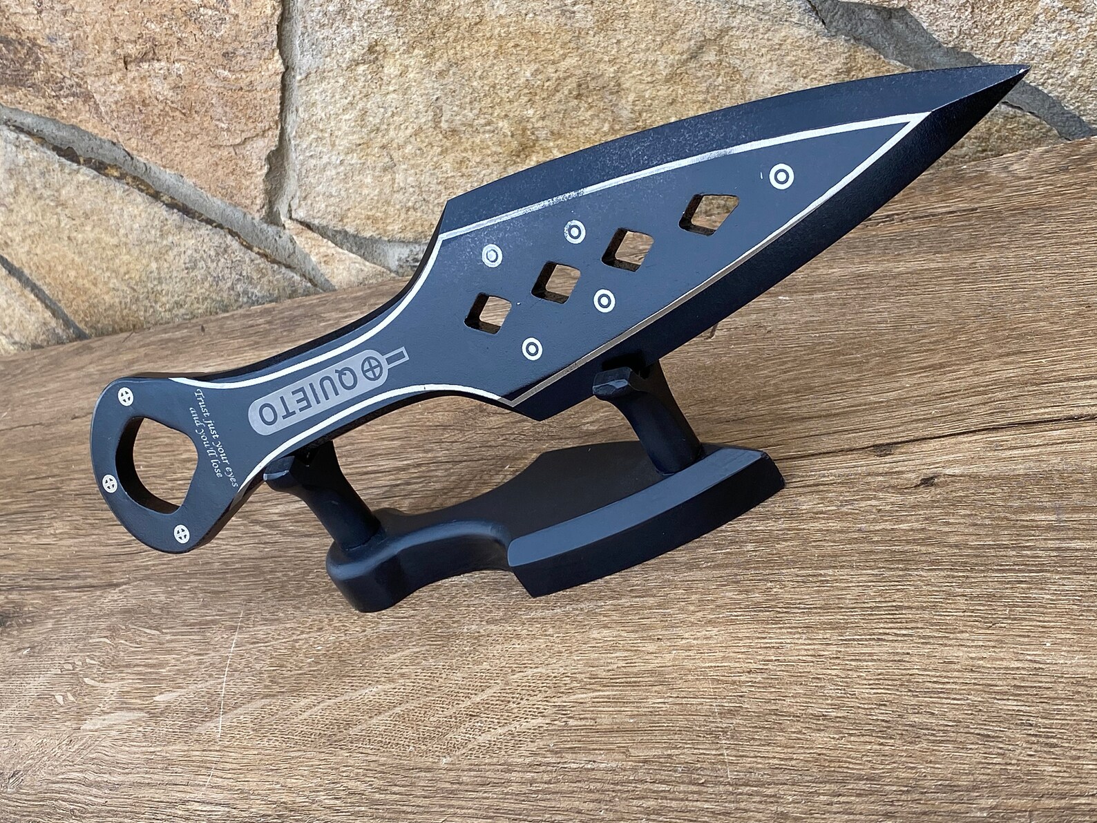 Kunai Apex Legends Wraith heirloom knife steel gift Etsy