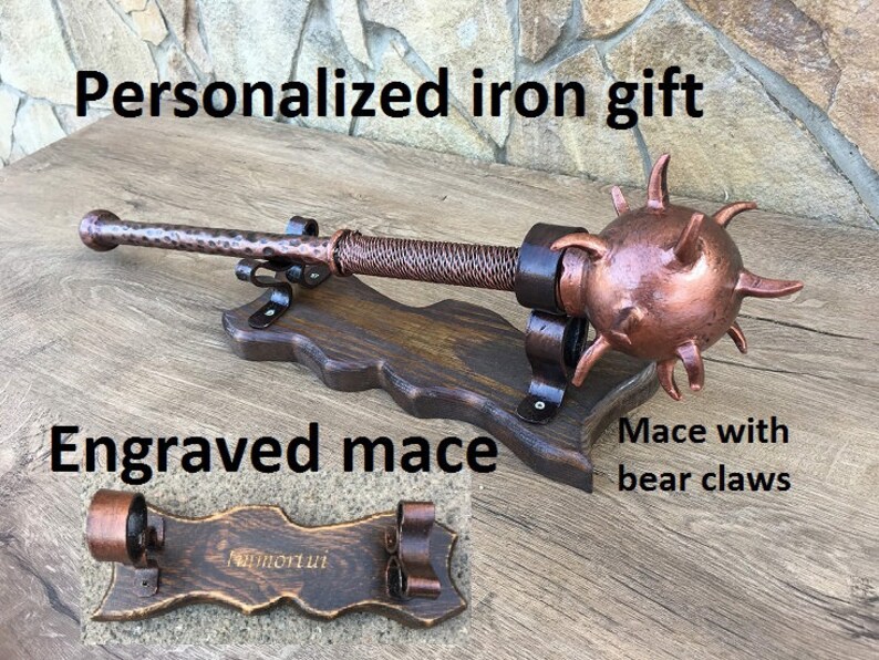 Wall mace war mace mace mace weapon mace medieval bear Etsy