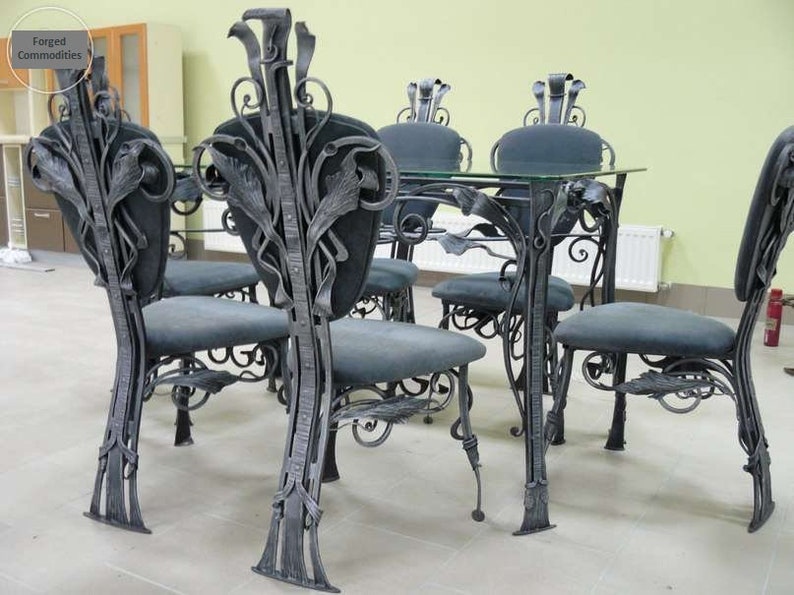 Chair Decorative Chair Dining Chair Kitchen Chair Metal Etsy