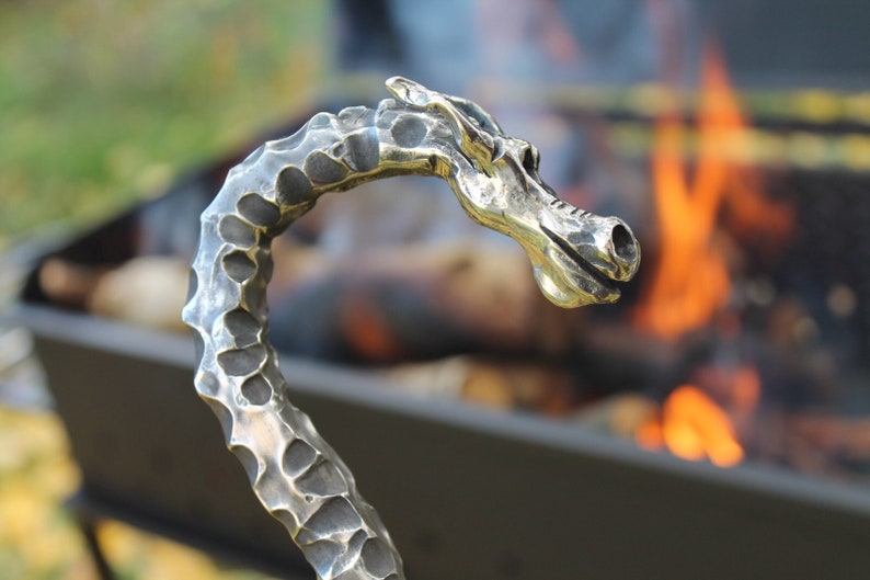 Stainless Steel Fire Poker Fireplace Poker Fire Poker BBQ Etsy