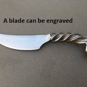 Railroad spike knife, viking knife, iron anniversary gift for him, 6 year anniversary gift for him, iron gifts, Christmas gift, iron gift