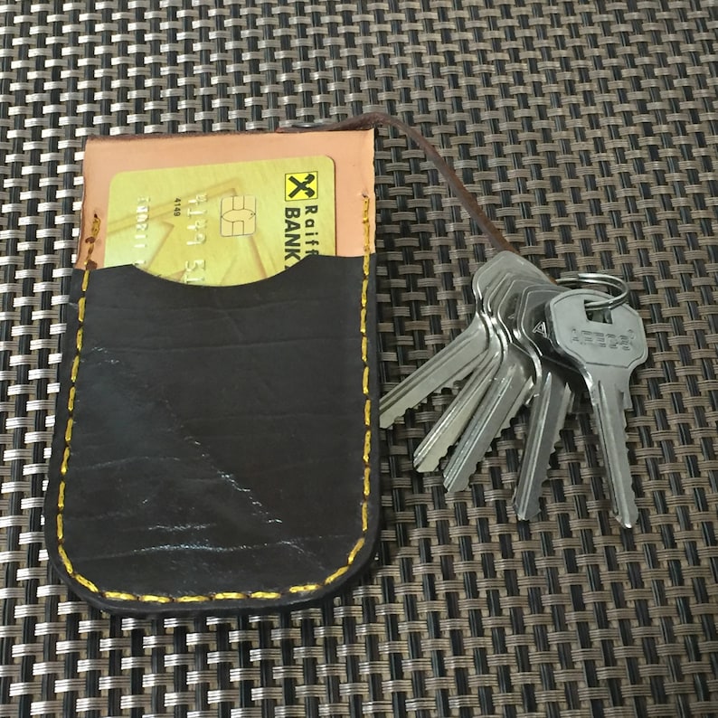 Engraved Leather Key Holder Leather Key Chain Leather Etsy