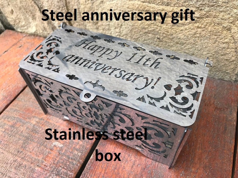 11th Anniversary Gift Steel Anniversary Gift Steel Etsy