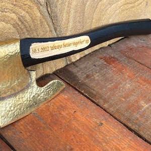 Bronze axe, bronze anniversary, bronze gift, 8th anniversary, bronze gift for him, bronze jewelry, bronze necklace, Christmas gift, bronze