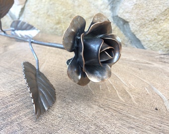 Pink Glass Flowers With Stems, Crystal Flower Bead 