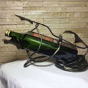 Bottle holder, wine bottle holder, bottle rack, wine rack, wine shelf, bottle stand, wine serving,bottle storage,wine lovers gift,wine stand