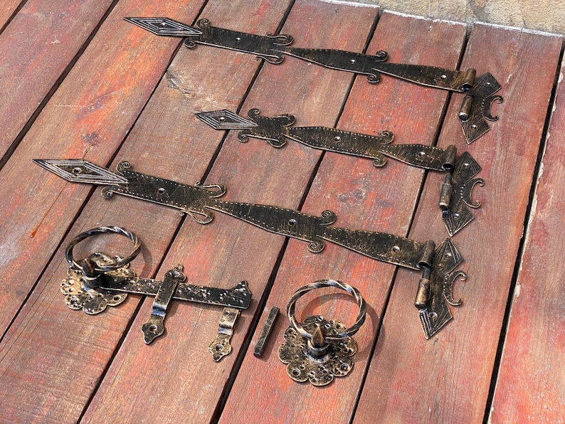 Ring Gate Latch Latch Gate Hardware Door Hardware Door Etsy