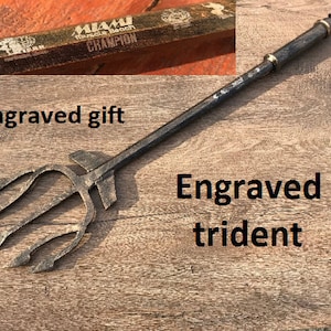 Engraved trident, custom trident, Neptune trident, trident, trident cosplay, Poseidon,trident prop,cosplay trident,axe,mermaid,trident decor