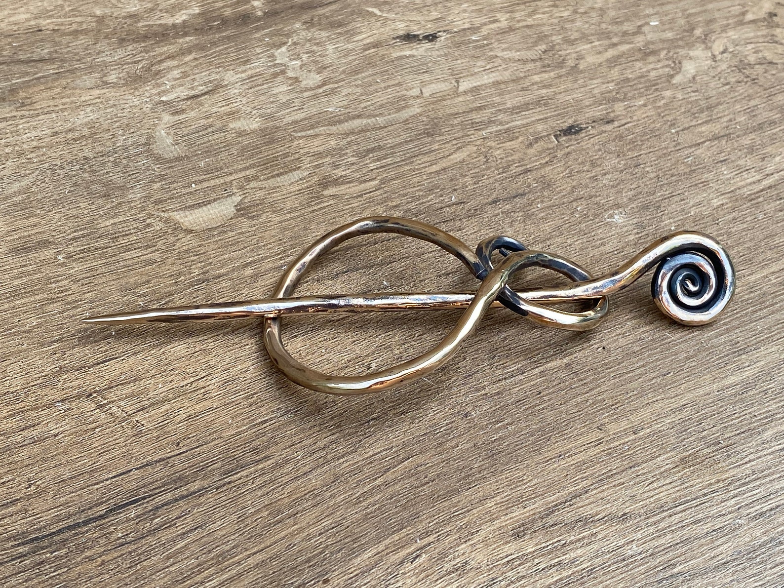 Bronze Hair Pin Bronze Gift Hair Pin Bronze Gift for Wife Etsy