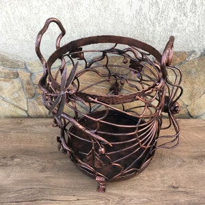 Fire wood holder, log basket, firewood basket, firewood rack, fireplace, firewood holder, iron basket, log holder, fireside basket, log rack
