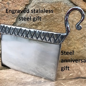Personalized gift, herb chopper, food chopper, kitchen knife, kitchen axe, Mothers day personalized,gift for wife,gift for mother,steel gift
