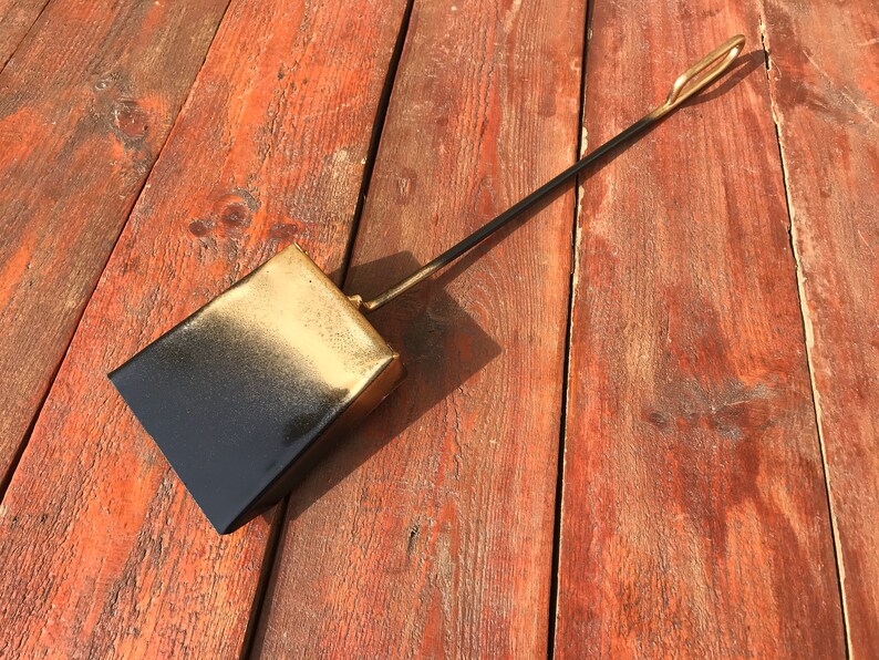 Fire Shovel Fireplace Shovel Ash Shovel Wrought Iron Etsy