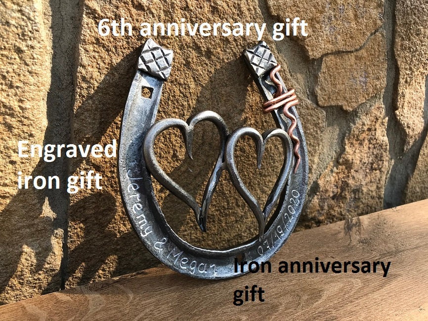 6th Anniversary Gift, Iron Anniversary, Iron Anniversary Gift