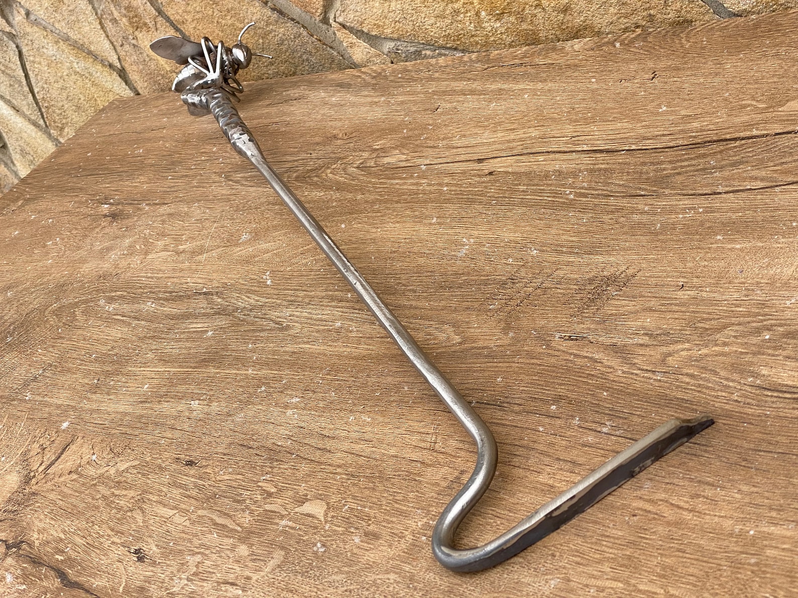 Stainless Steel Fire Poker Christmas Gift Fire Poker Etsy