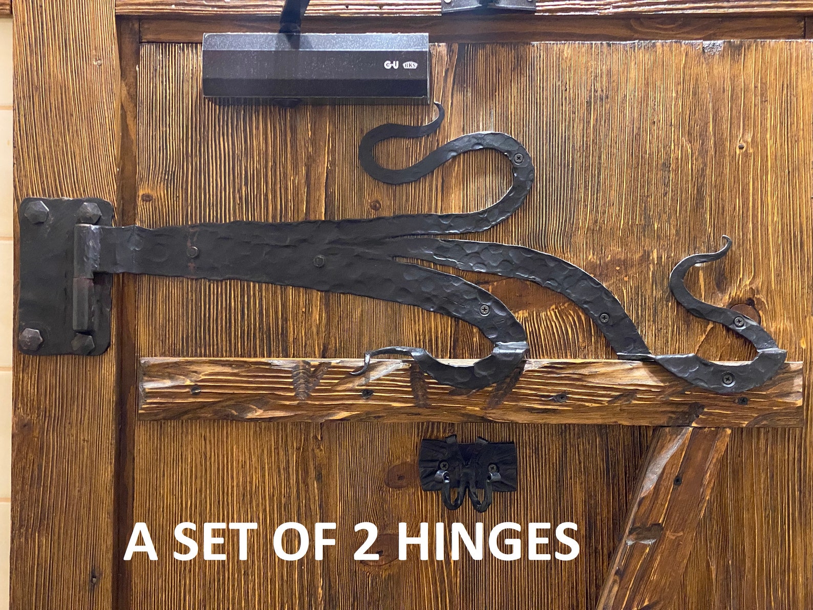 Hinge Strap Hinge Latch Lock Hardware Curtain Iron Gift Etsy