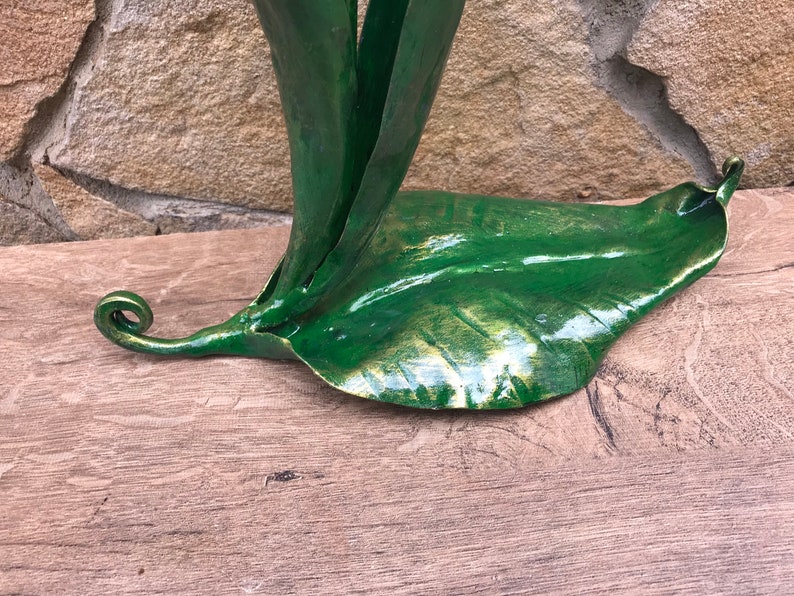 Calla Lily Iron Flower Iron Anniversary Gift Christmas Gift Etsy UK